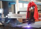 H485 Y-Type semi-submersible Vessel Steel Cutting Ceremony was successfully held