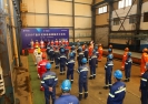 Construction of the first offshore wind turbine installation vessel of  CIMC Raffles 